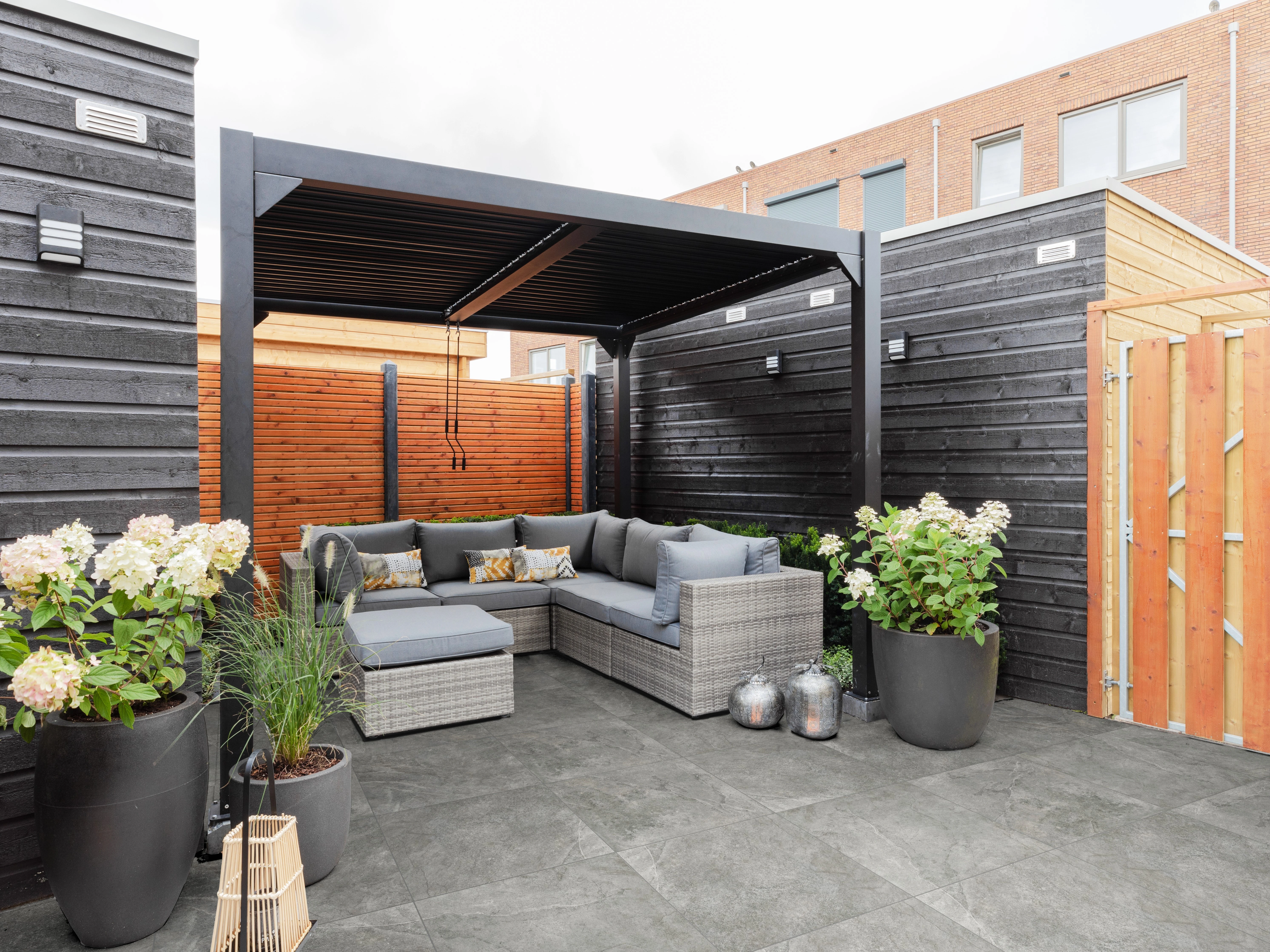 Cera3Line Pizarra Dark Grey 90 x 90 x 3 cm - Afbeelding 3